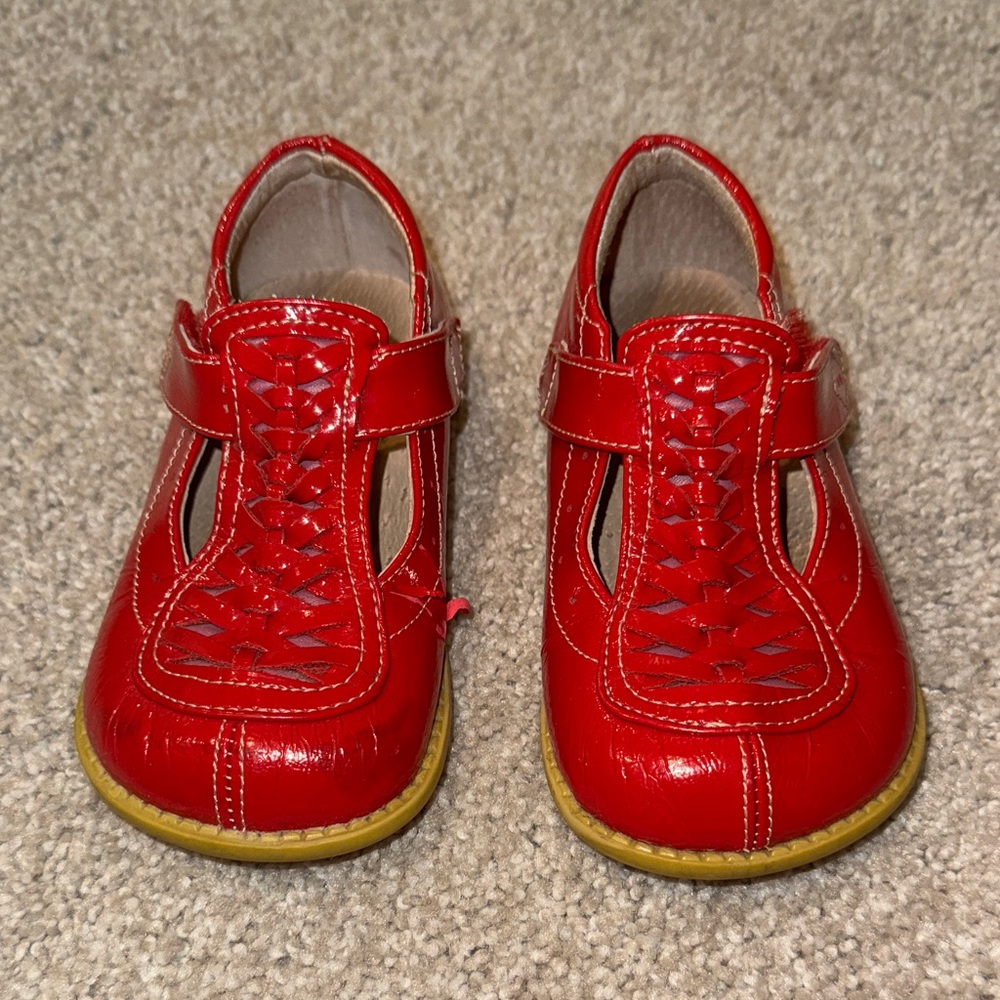 Livie & Luca Red Dress Shoes for Kids
